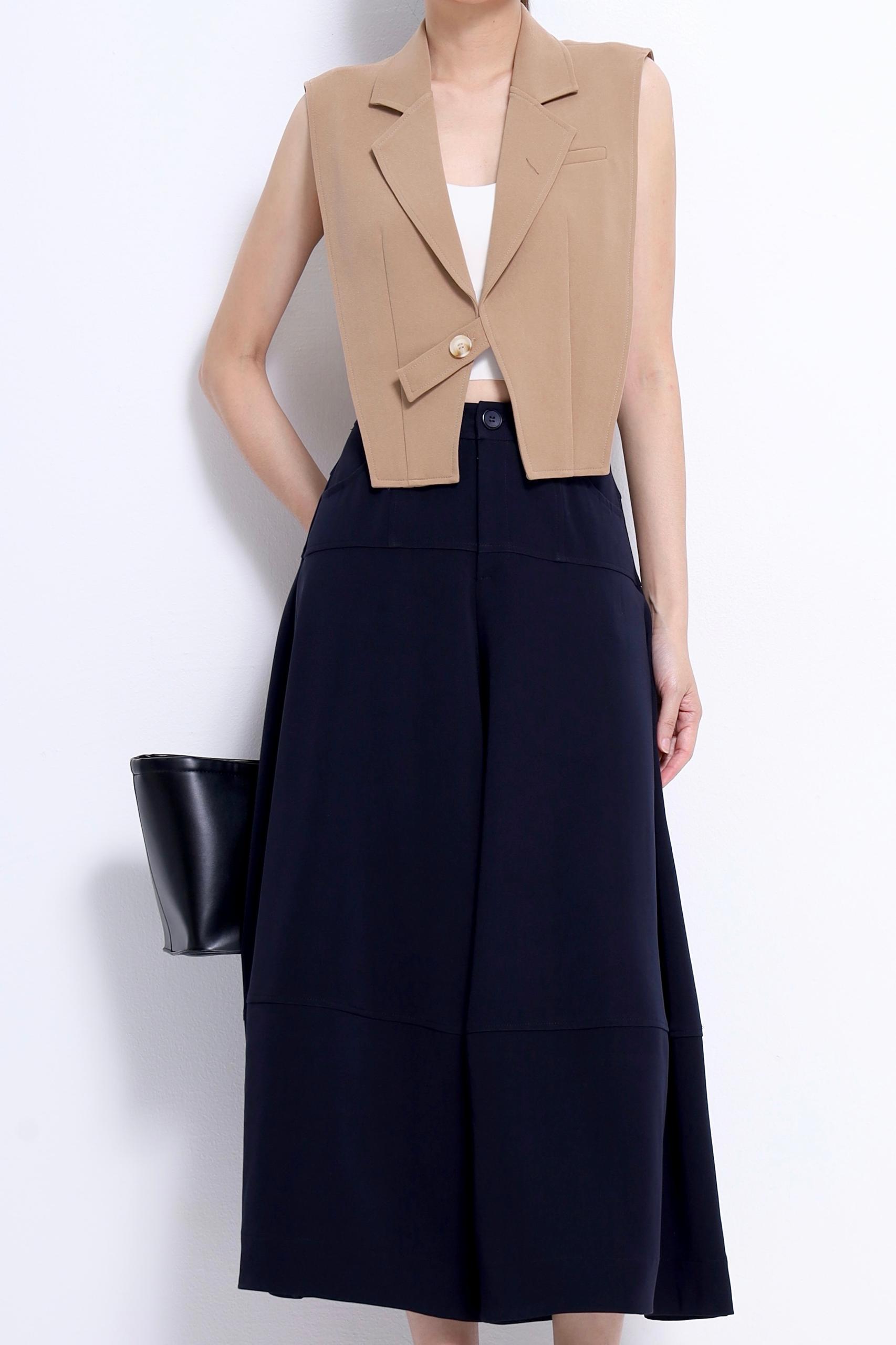 P584 Avery Wide-Leg Palazzo Pants