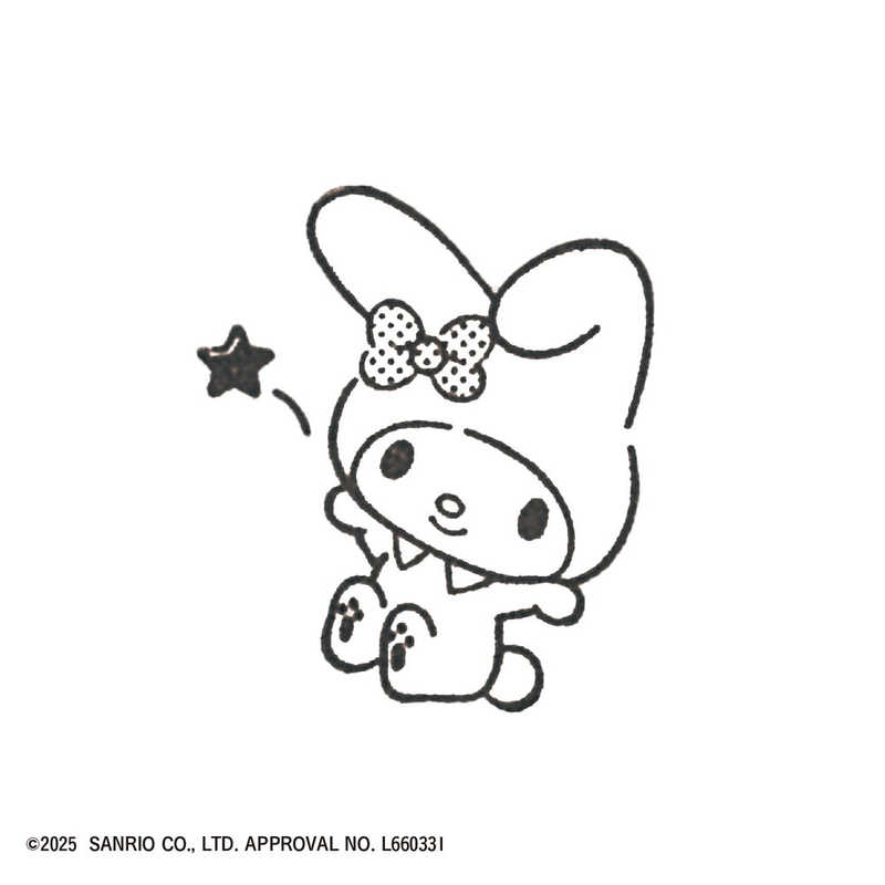 現貨｜Sanrio My Melody 日本製 Beverly 木製 印章 印仔 (TSW-206)