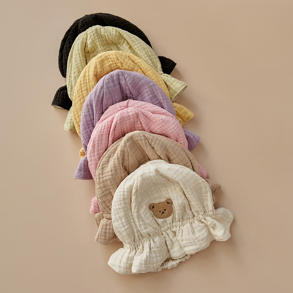 DOTTODOT 七色有機棉紗娃娃帽