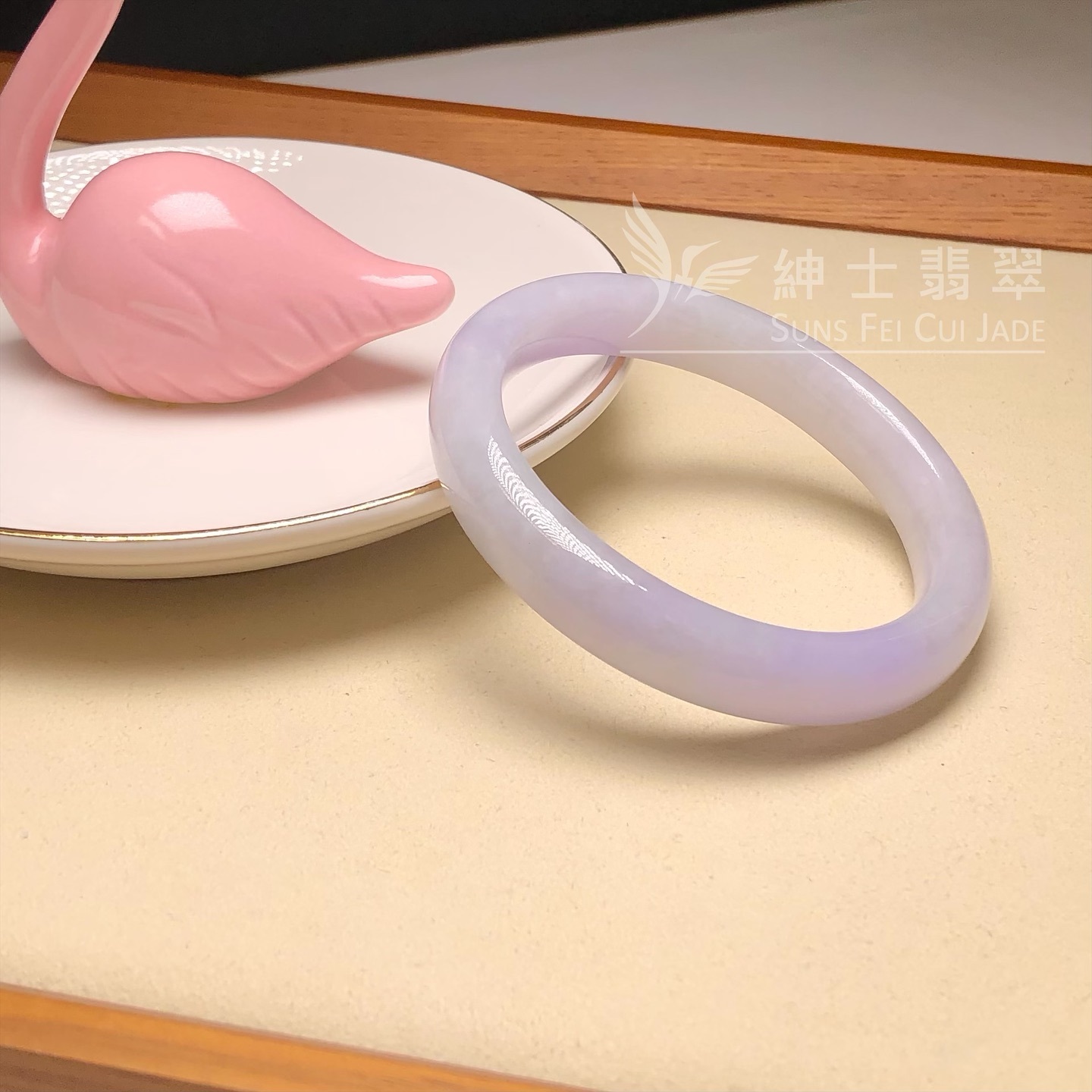 會卡紫羅蘭貴妃鐲55.5mm