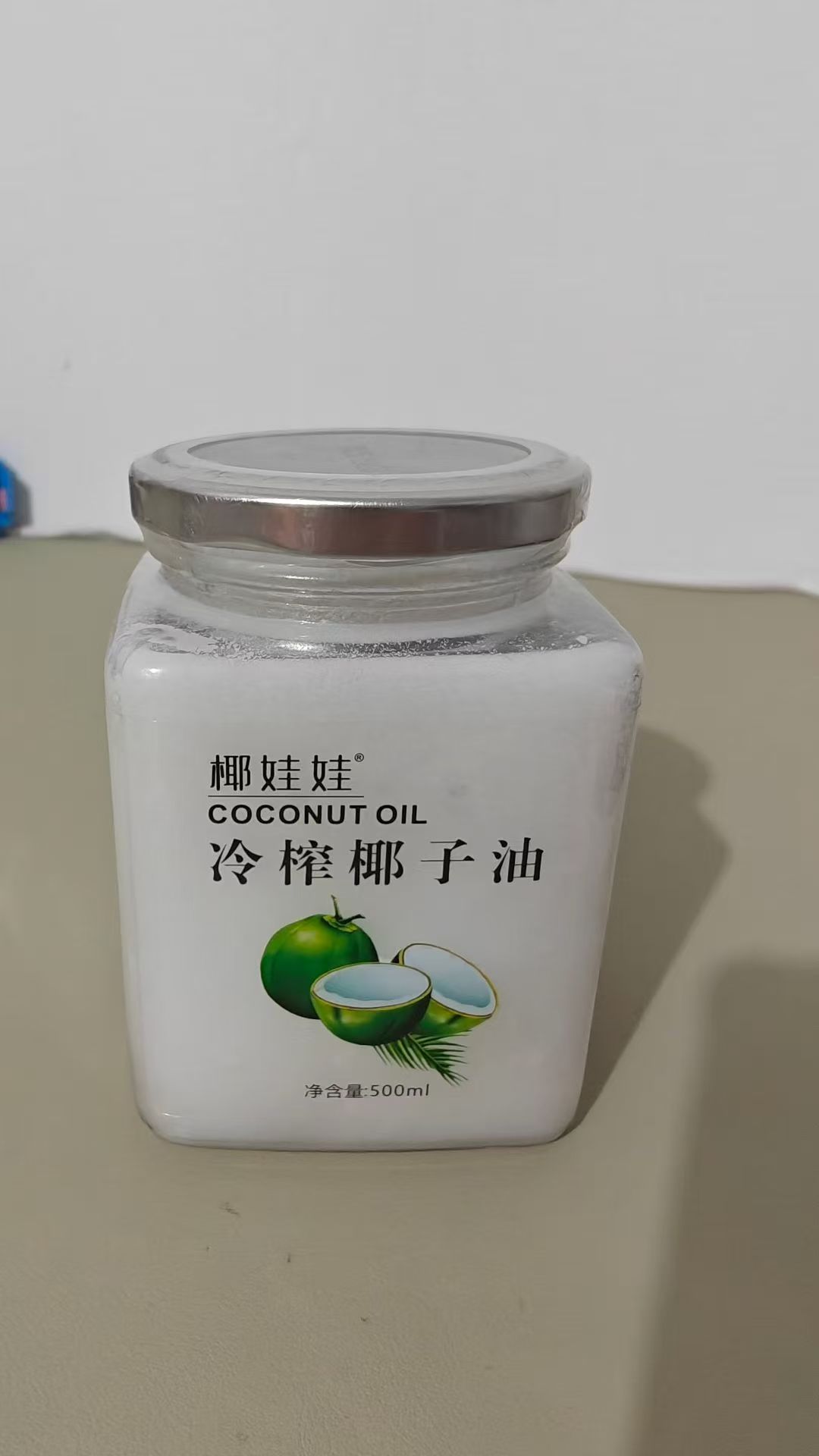 k65672 冷椰子油 500ml 卡奴特 COCONUT OIL