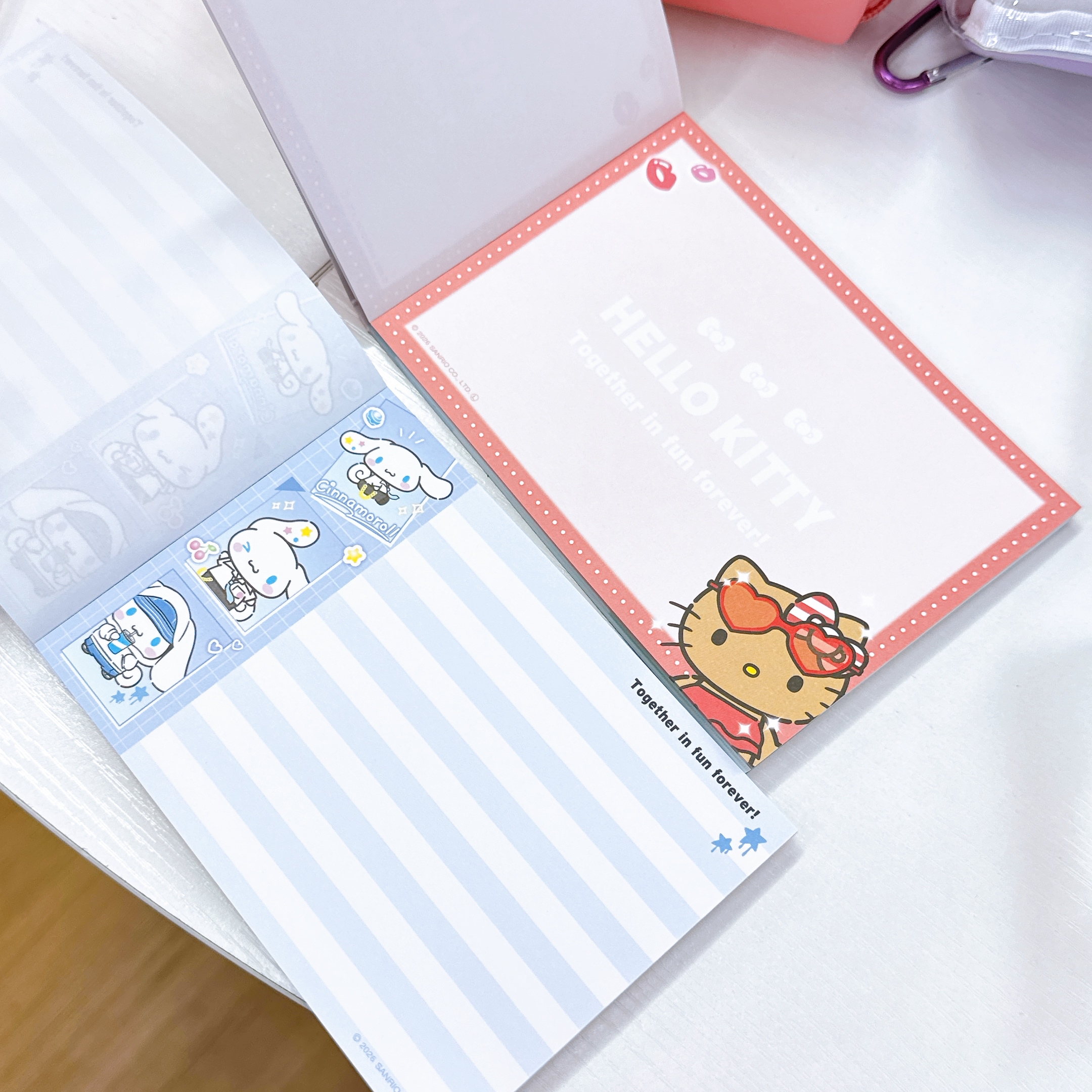 日本直送Sanrio 學生系列memo 筆你541