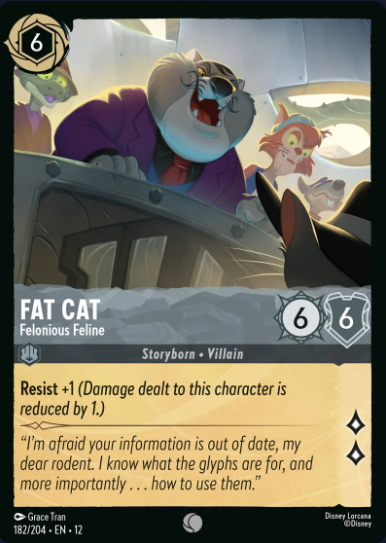 182/204 Fat Cat - Felonious Feline C