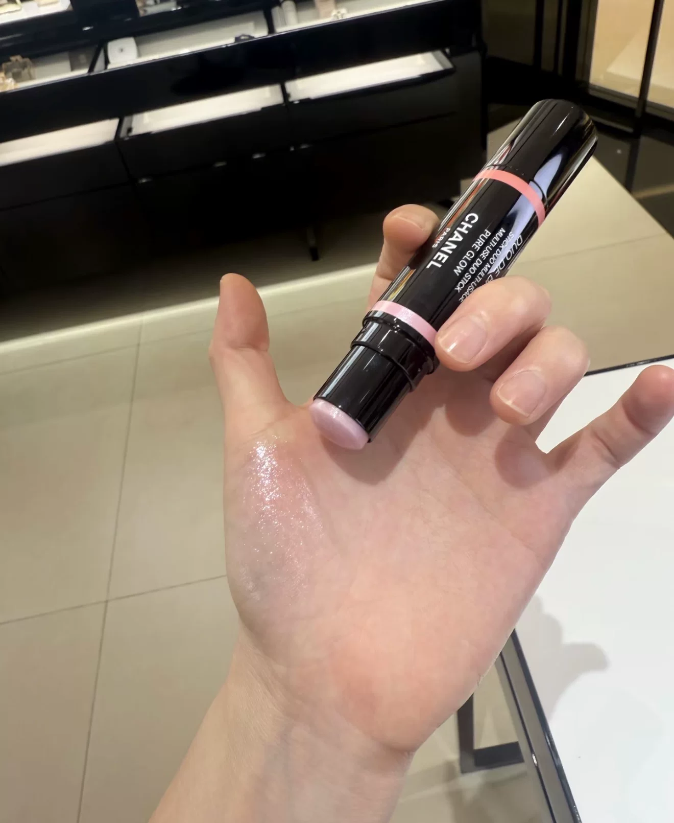 Chanel 香奈兒 新品 雙頭高光 胭脂棒 腮紅棒 DUO DE BAUMES 雙色途亮澤胭脂唇霜