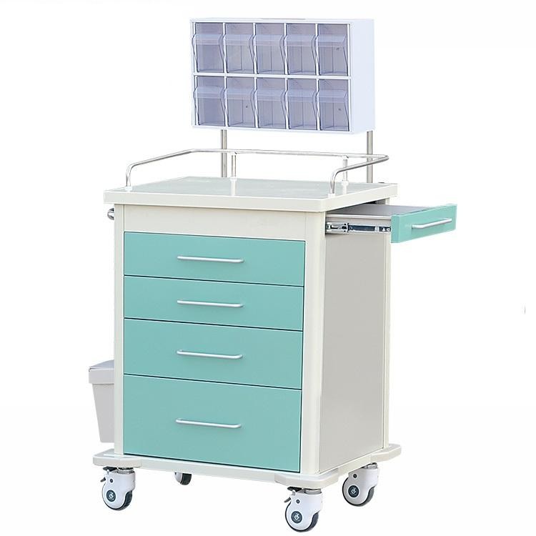 AD-ST6601-1 Anesthesia Trolley 鋼制麻醉車 (For inquiry only 此產品需報價)