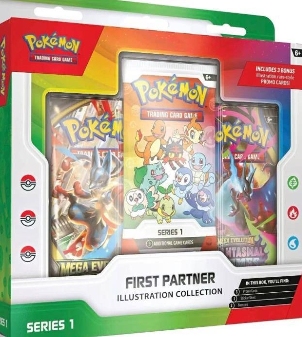 Pokemon First partner Illustration Collection -Series 1
