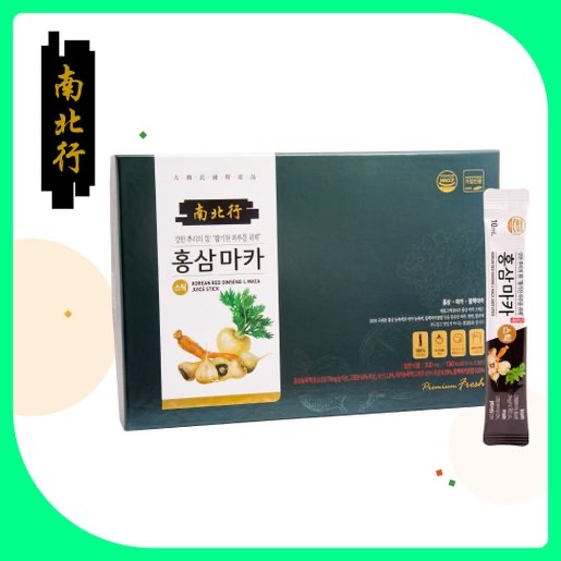 南北行韓國人氣生理保健飲品 – 瑪卡紅參提取液