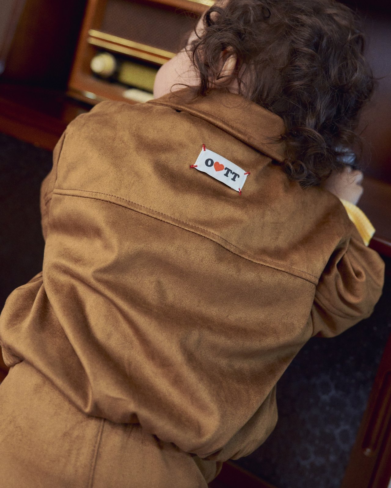 OOTT | Brown Suede Jacket