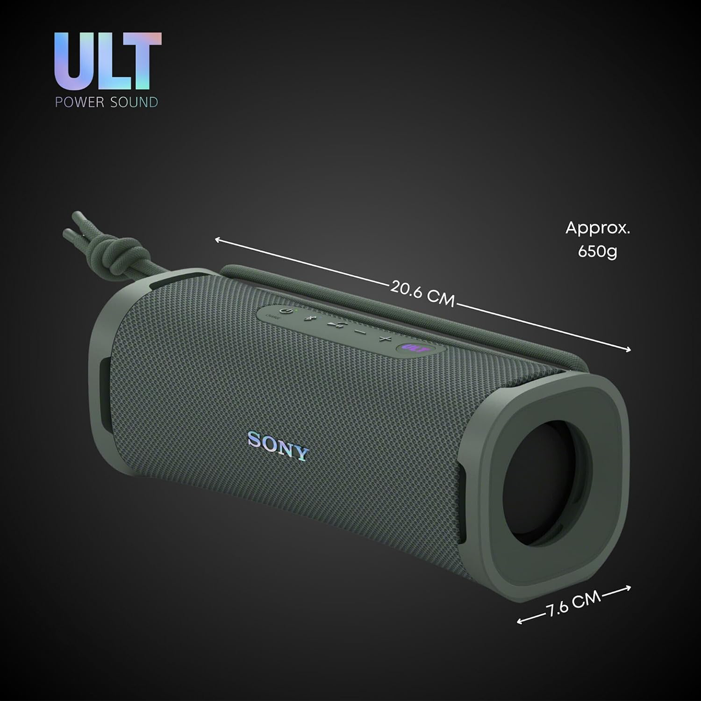 Sony ULT Field 1 Wireless Speaker Grey (SRS-ULT10)