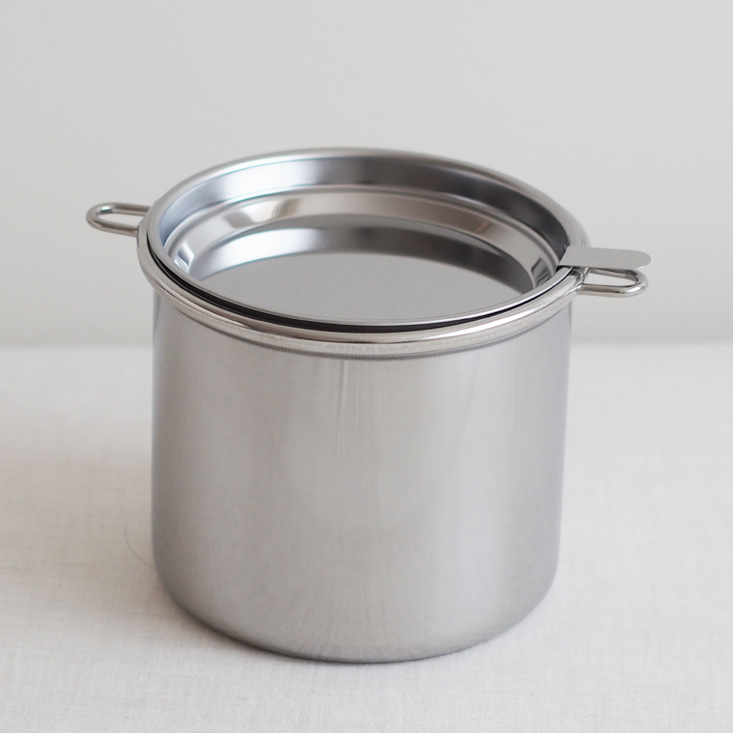 🔥🔥【日本製《THREE SNOW》燕三條不鏽鋼水濾乳酪製作罐】3件套