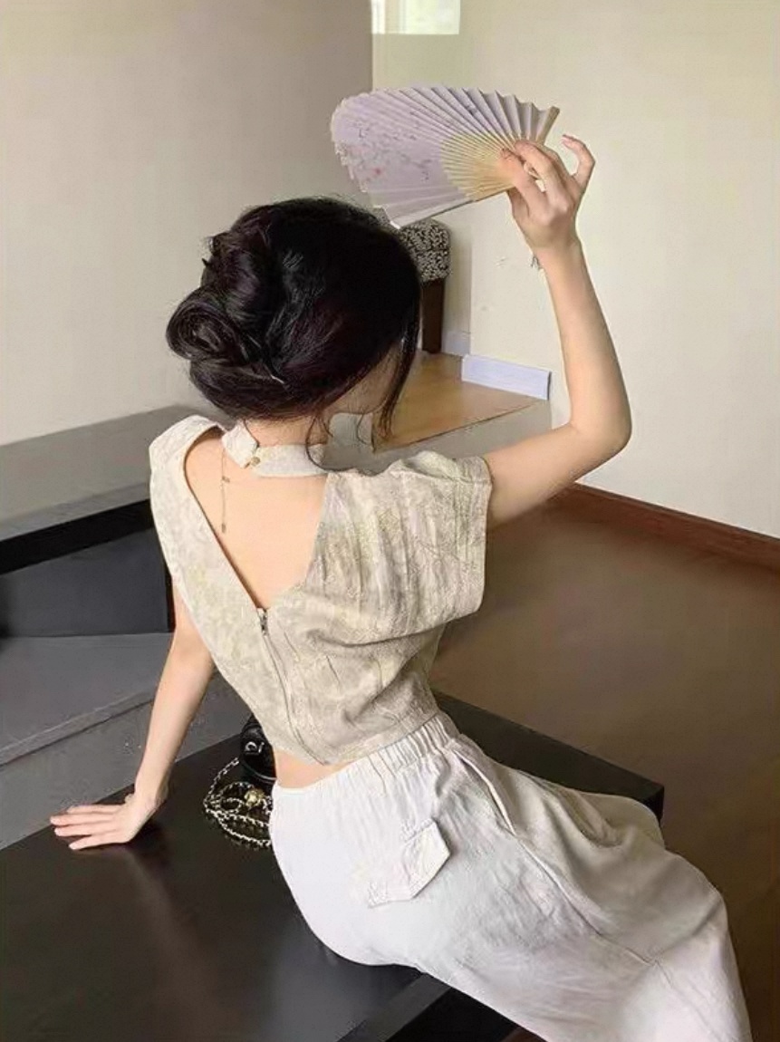 TP240提花新中式短袖