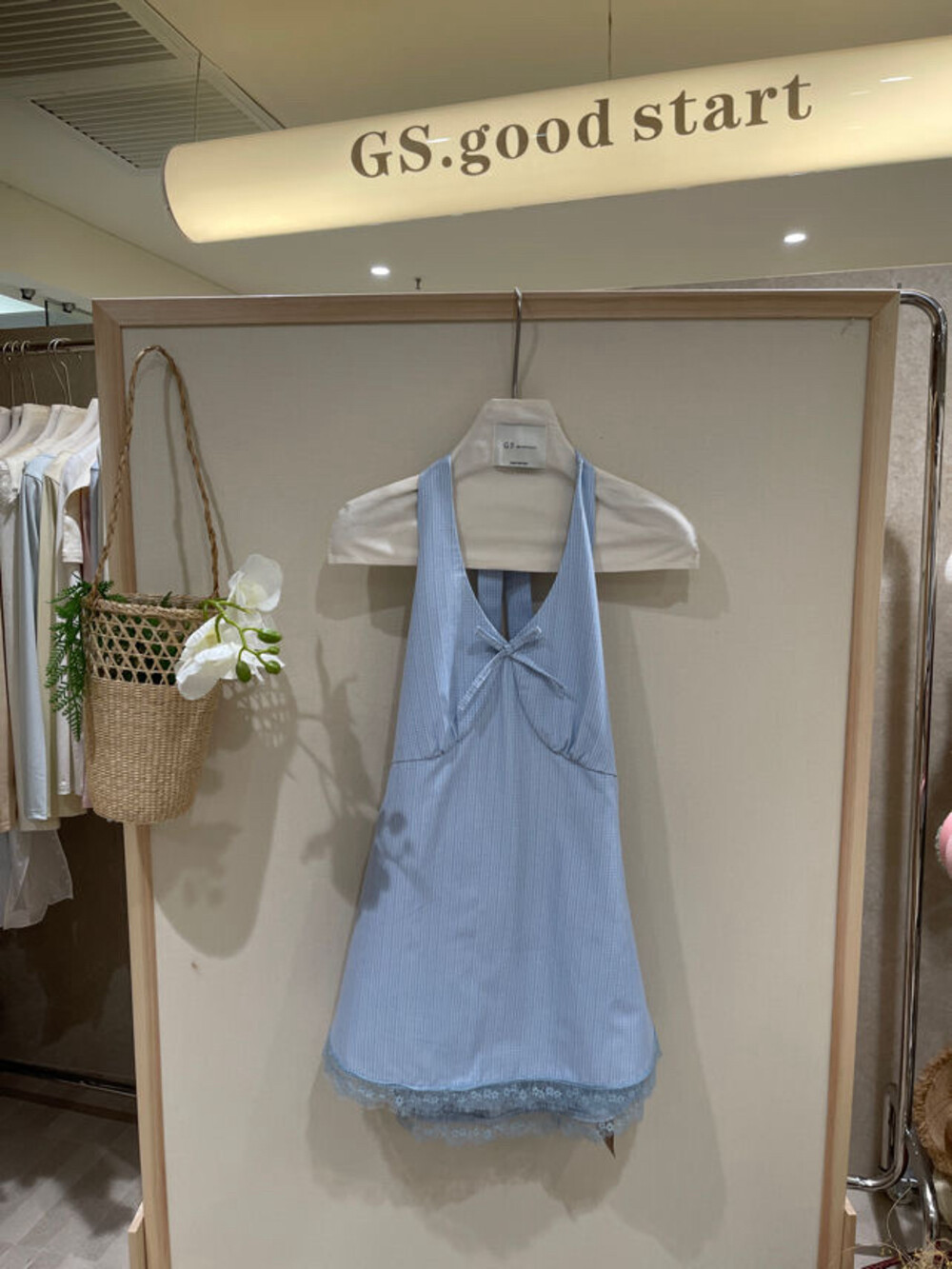 1756  GS START  "IRIS DRESS鸢尾花少女短裙"