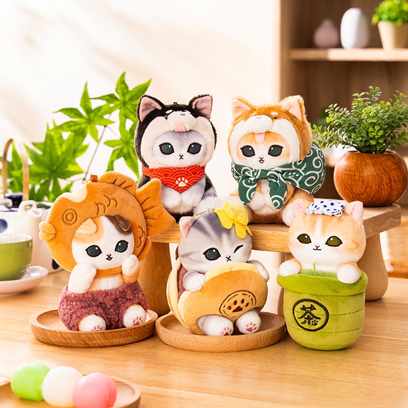 🌸 【預訂】mofusand 銅鑼燒 公仔掛飾 - mofusand 5/6新品