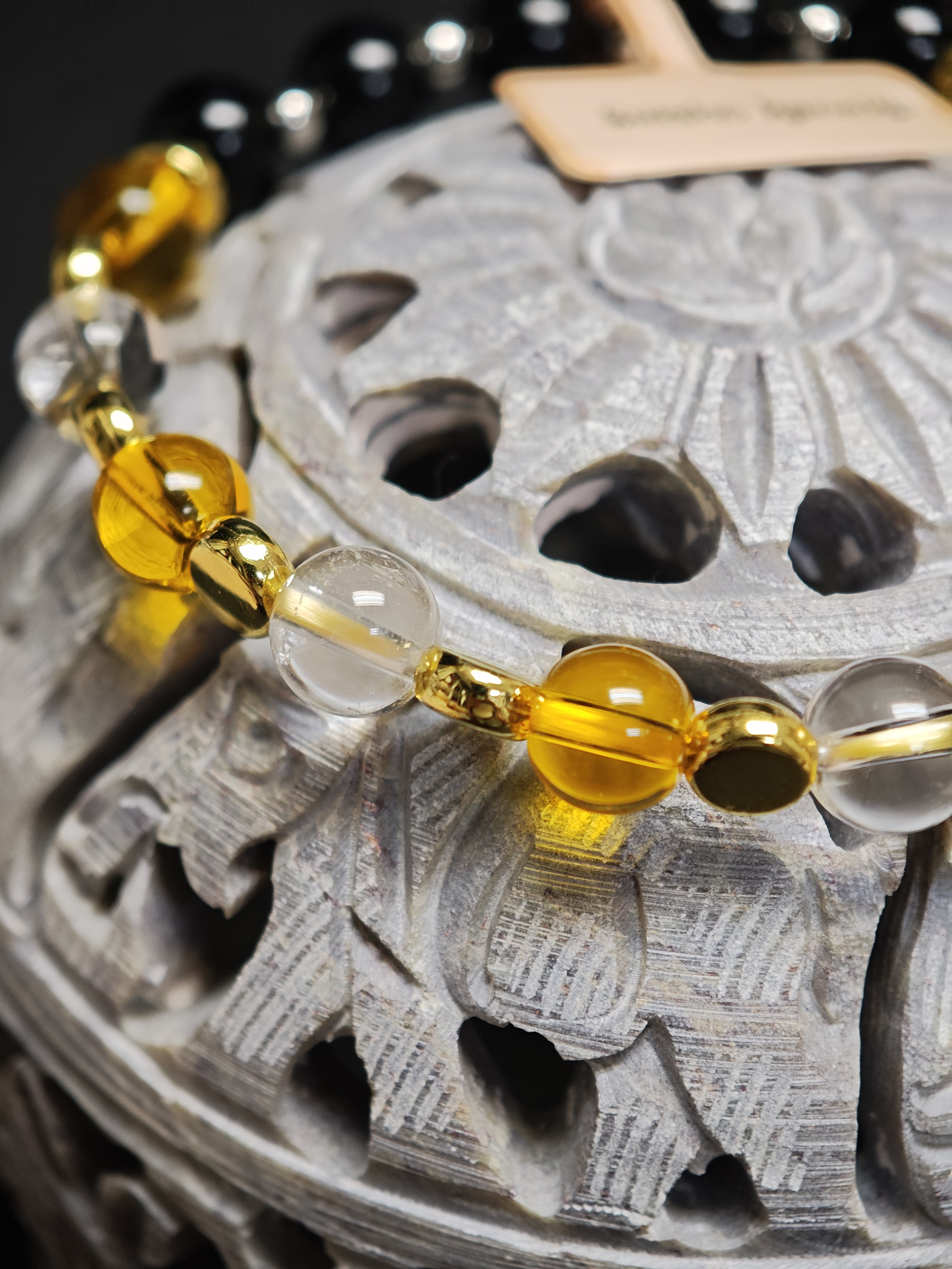 ✨新品DIY水晶手串✨✨🖤黑碧璽✨💛黃水晶✨⚪白水晶✨