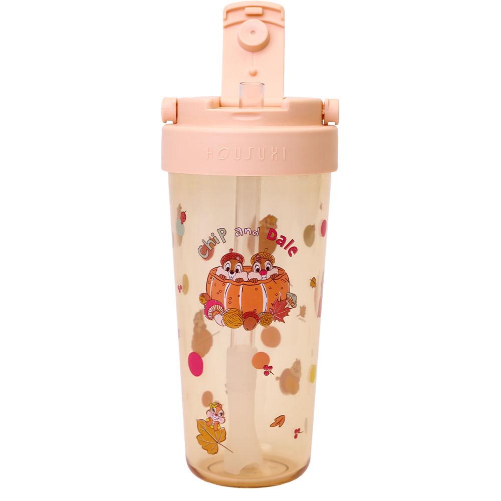 【HOUSUXI】迪士尼系列-Tritan輕透舒吸杯(附彈跳吸管)760ml