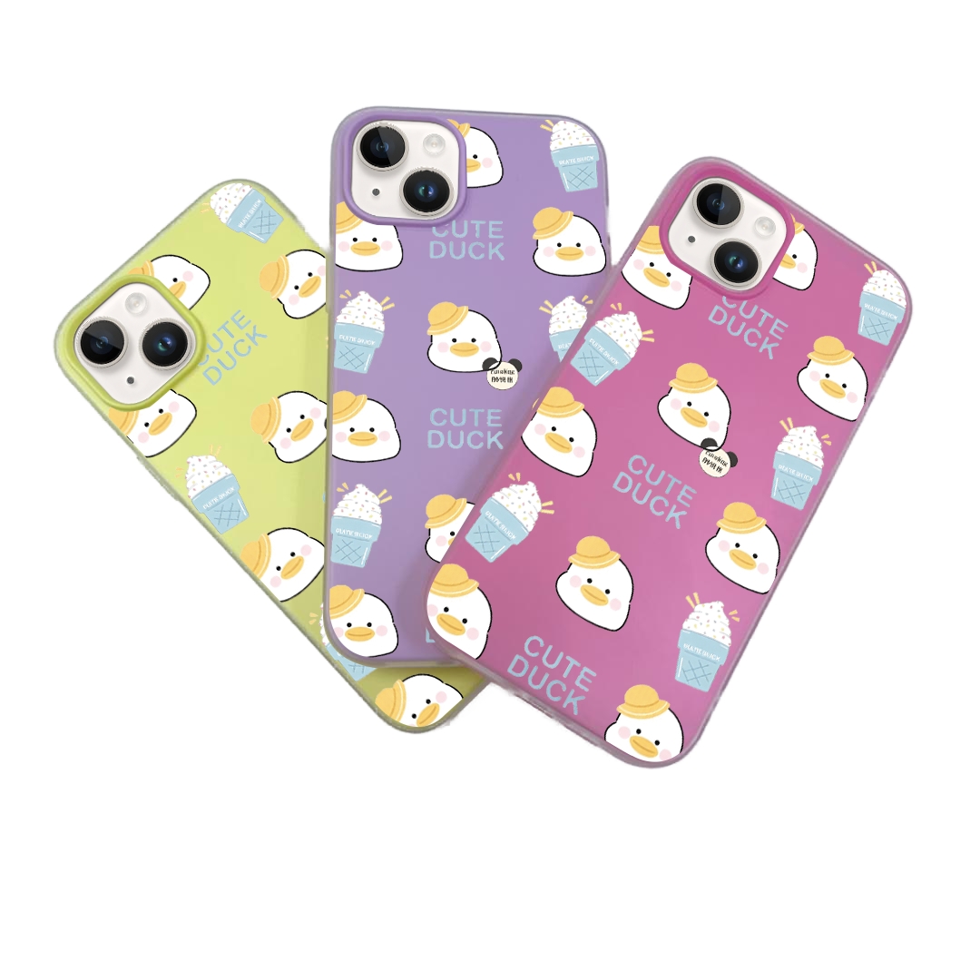 JELLY CASE PHONE FOR IPHONE - DESIGN DUCK A