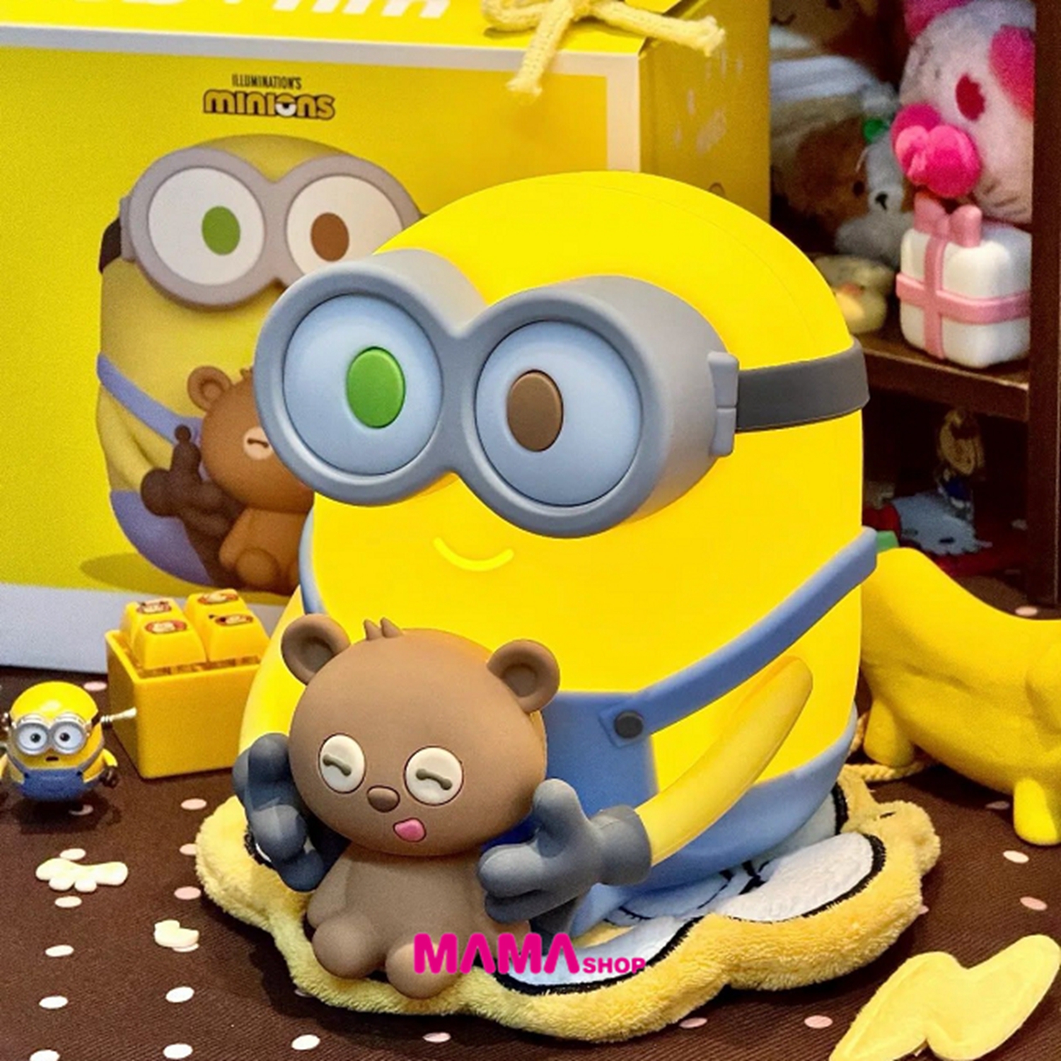 Emie x Minions壞蛋奬門人呀Bob拍拍小夜燈