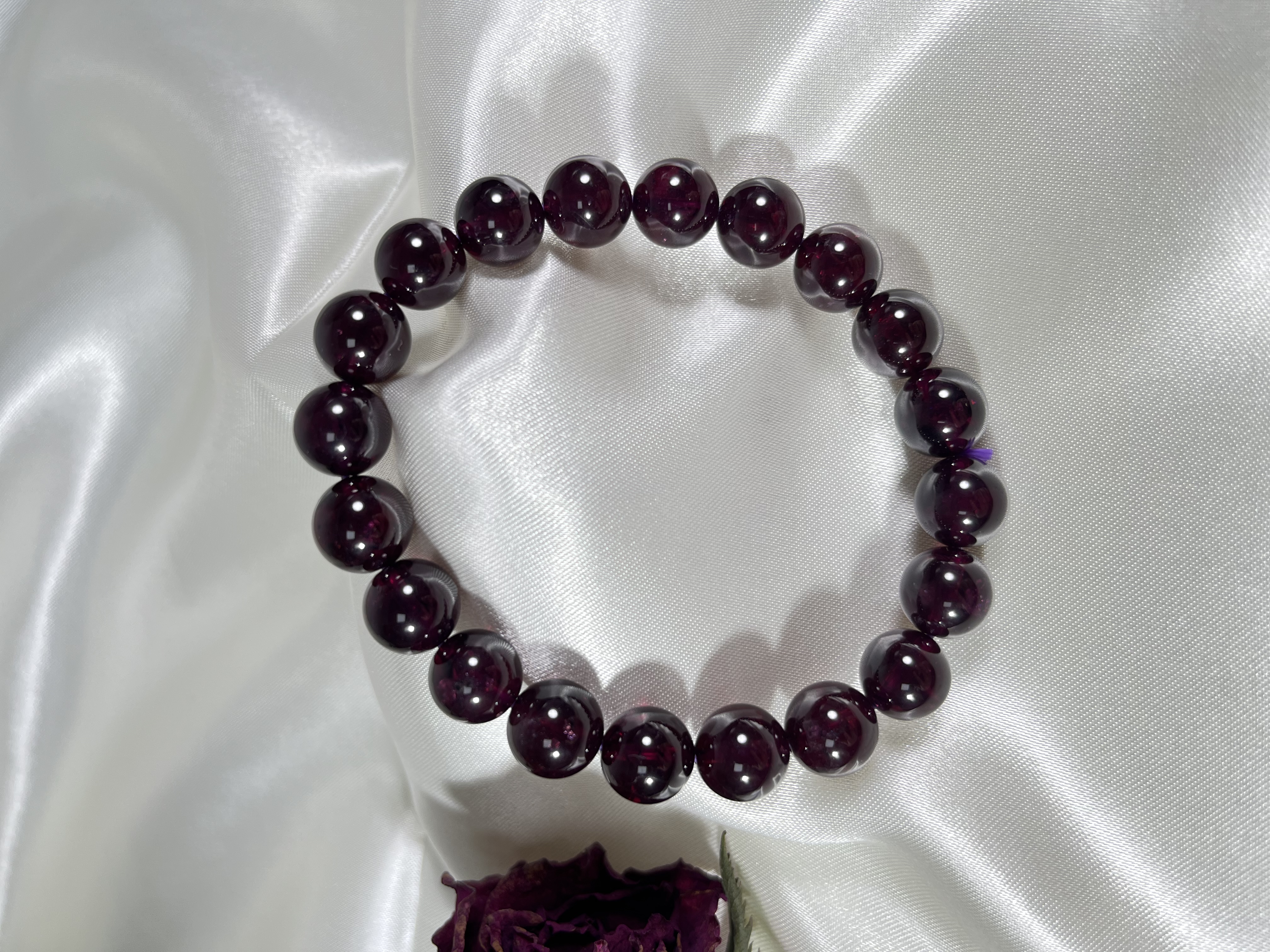 巴西紫牙烏石榴石 9mm+