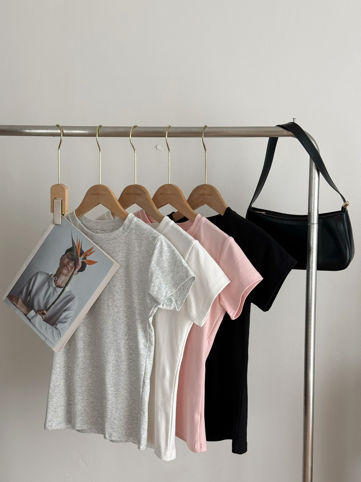 Hailey Cotton Tee | White