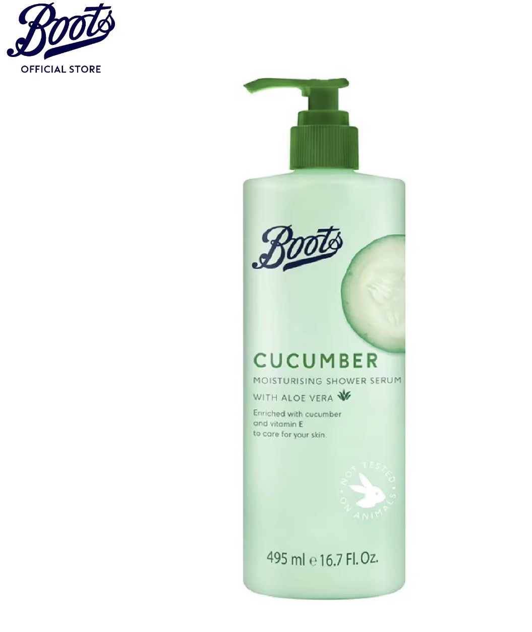 boots小黄瓜🥒沐浴露495ml