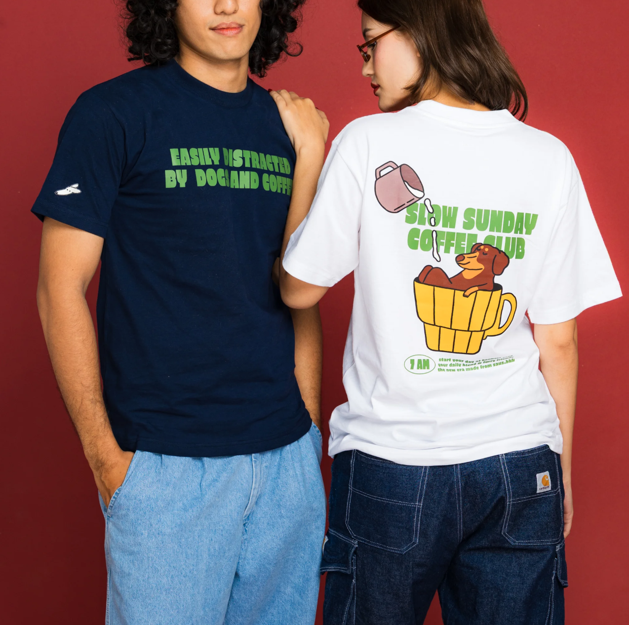 【預訂】泰國臘腸狗Cafe BENKOFF Slow Sunday Shirt