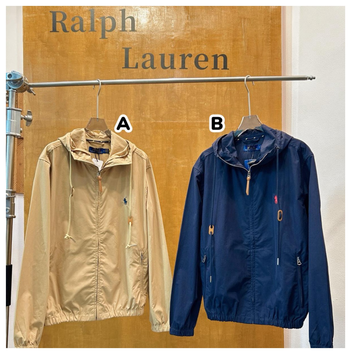Polo Ralph Lauren 抽繩連帽拉鍊外套