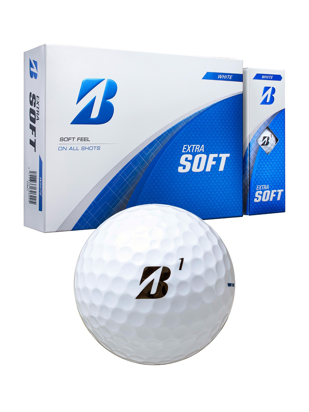 BRIDGESTONE EXTRA SOFT 兩層球-白