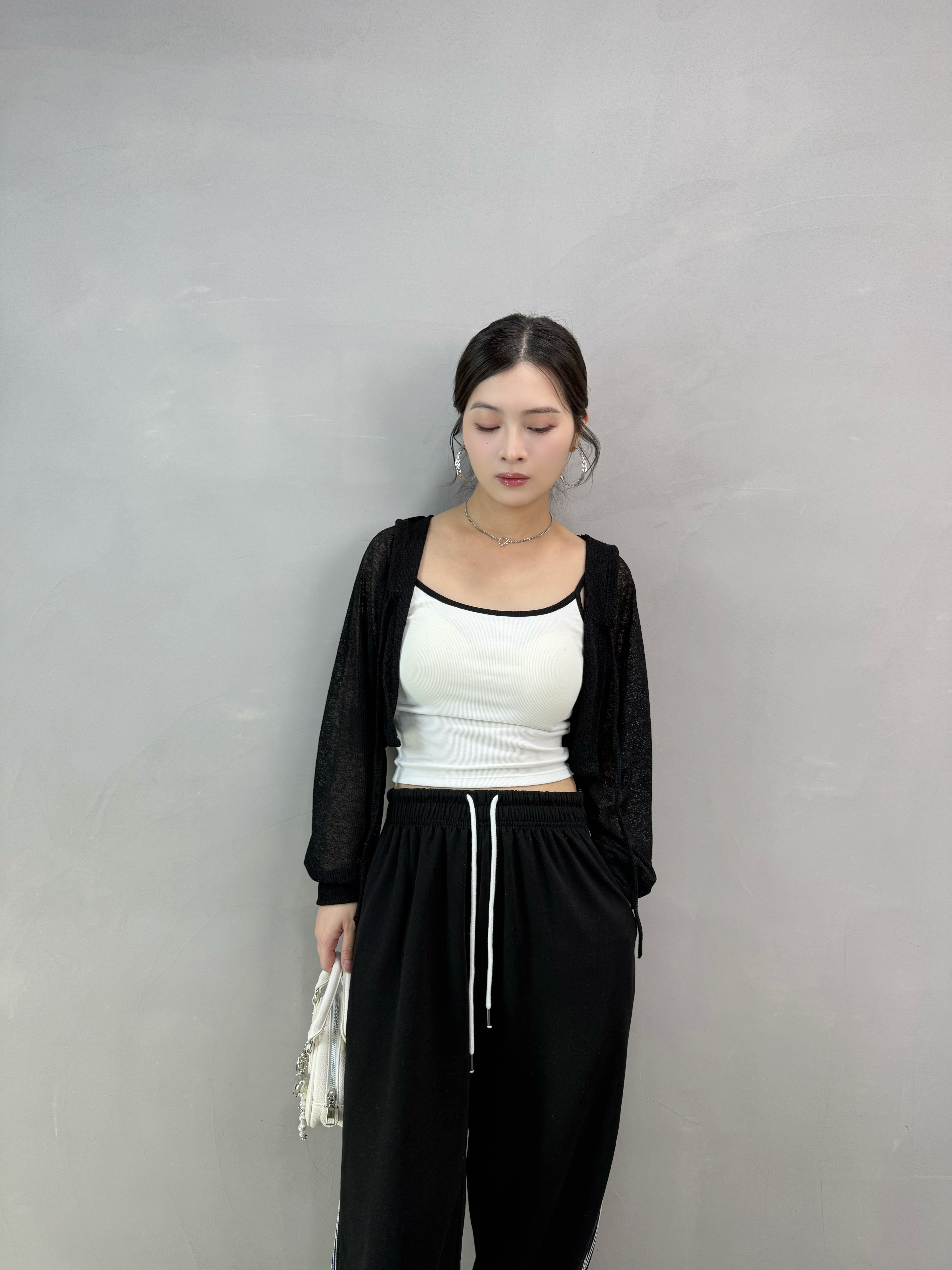 Y90 有帽防曬短外套