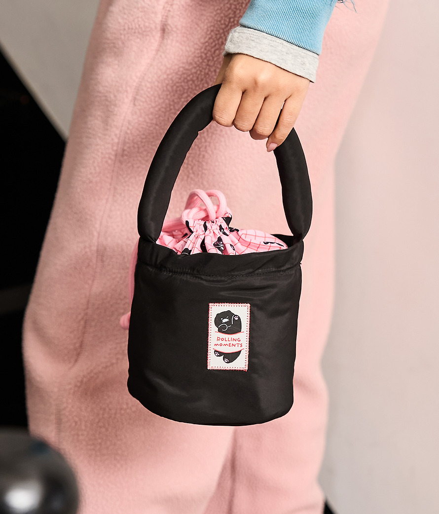 黑色 春植 手提袋