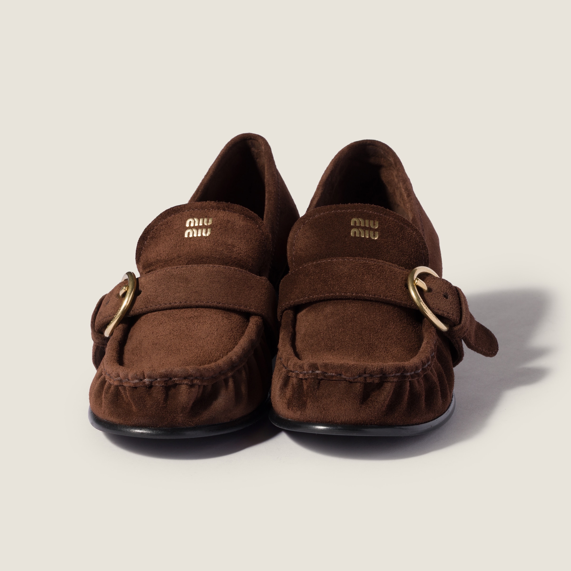 限時優惠✨新款🆕訂貨🍒MIUMIU 4.5cm suede loafer  Size 36/37.5-40/41/42