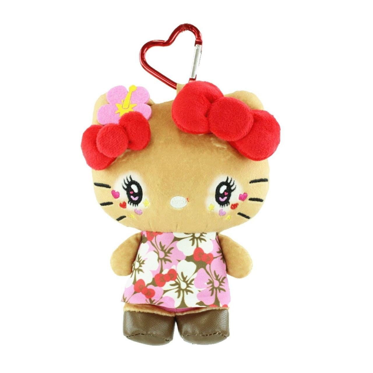 Sanrio 日燒Hello Kitty碎花裙  掛件