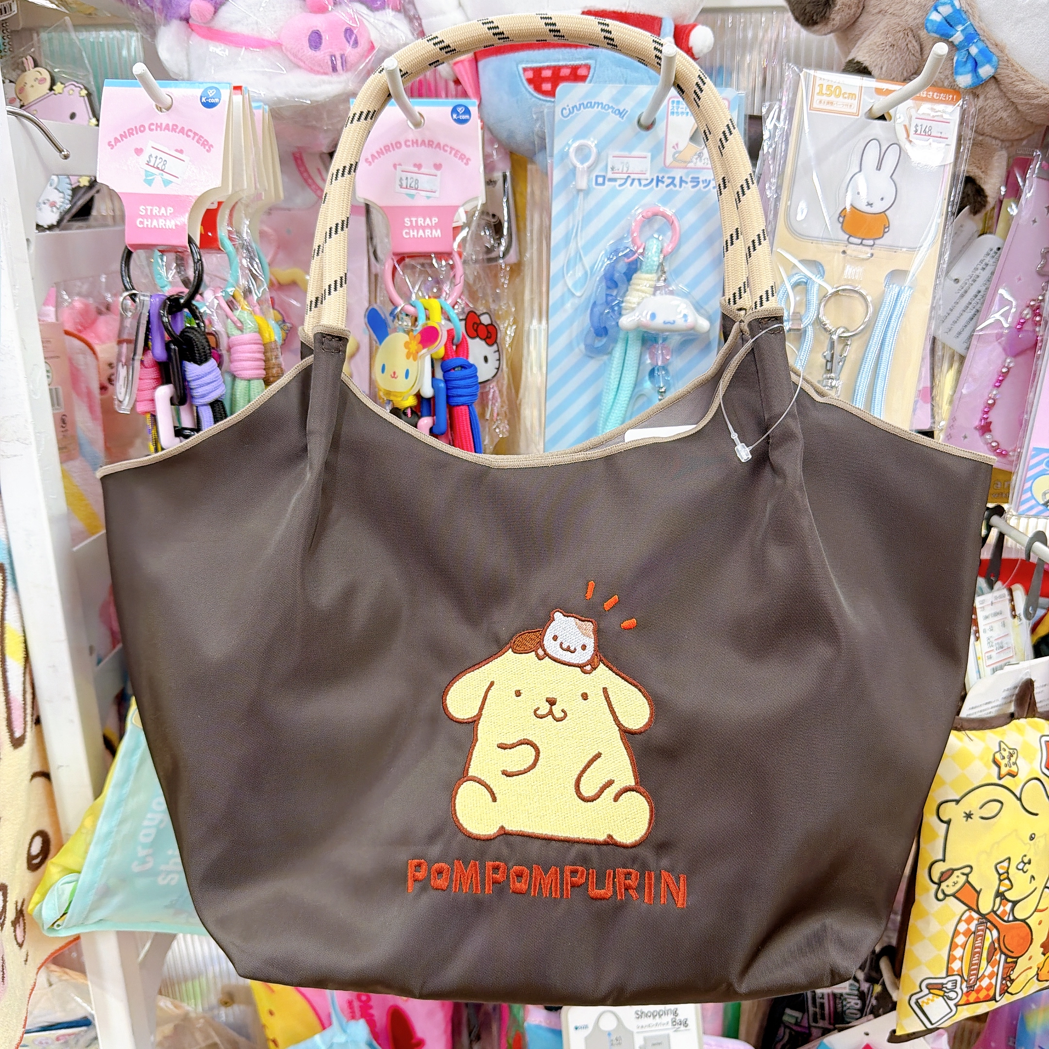 日本直送Sanrio 布甸狗側孭袋手挽袋