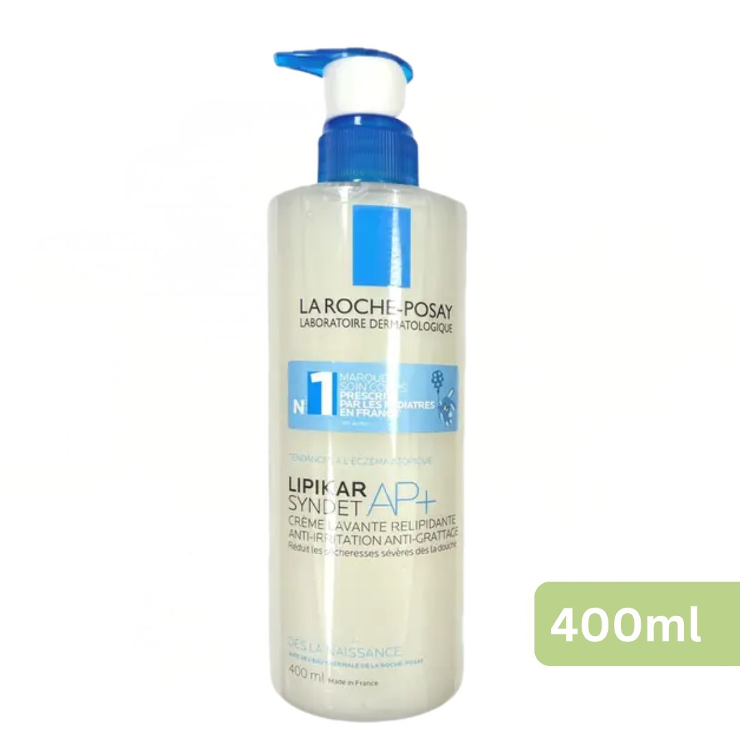 La Roche-Posay - LIPIKAR AP+ 全效抗敏修護沐浴乳 (止痕配方) 400ml (新舊包裝隨機發貨) [平行進口]