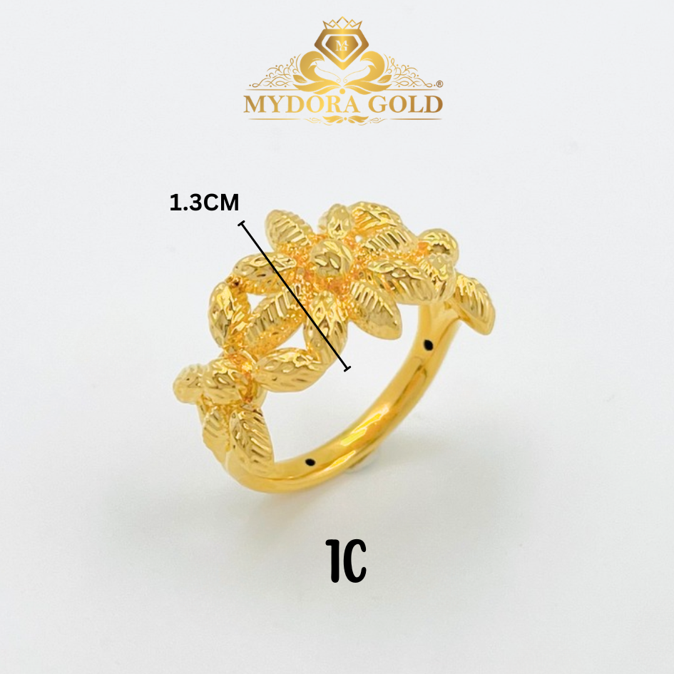 MYDORA Cincin Bunga Daisy (5G) l EMAS 916/22K