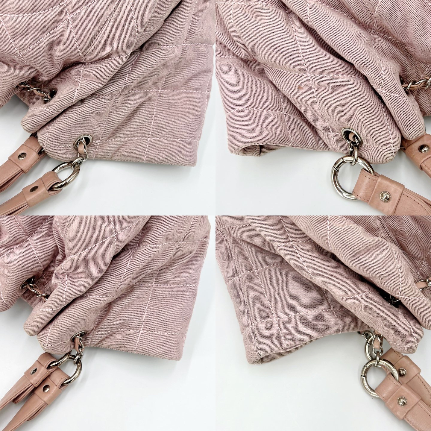 【預訂貨品】CHANEL 粉牛仔tote bag