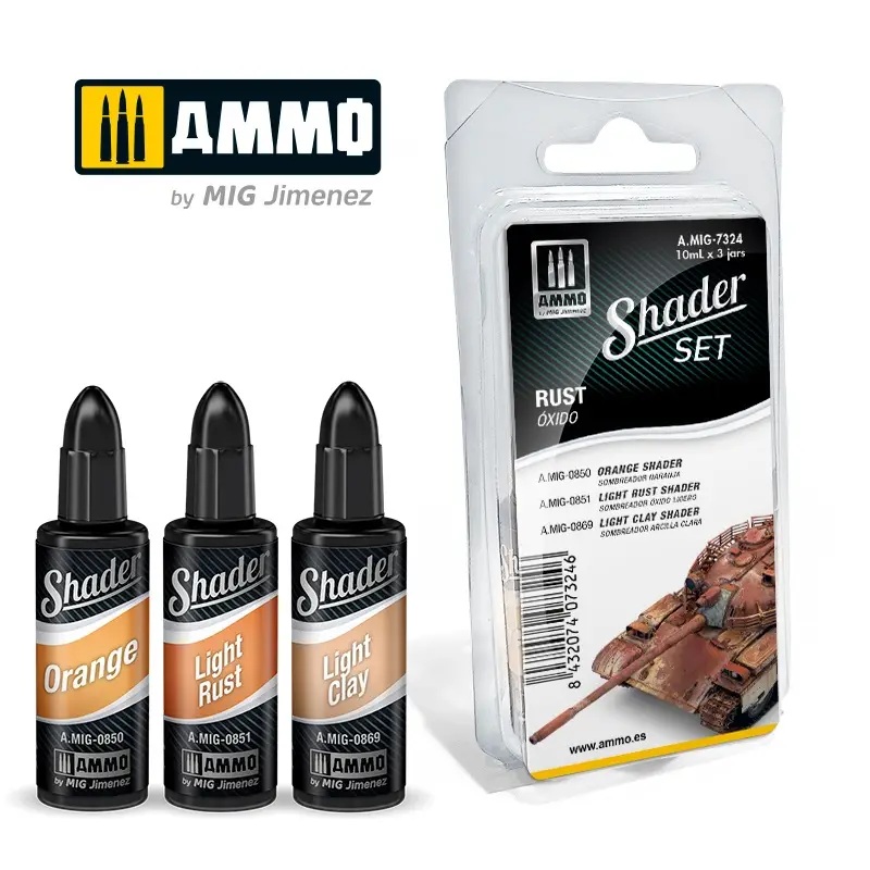 AMO-7324 SHADER Set Rust