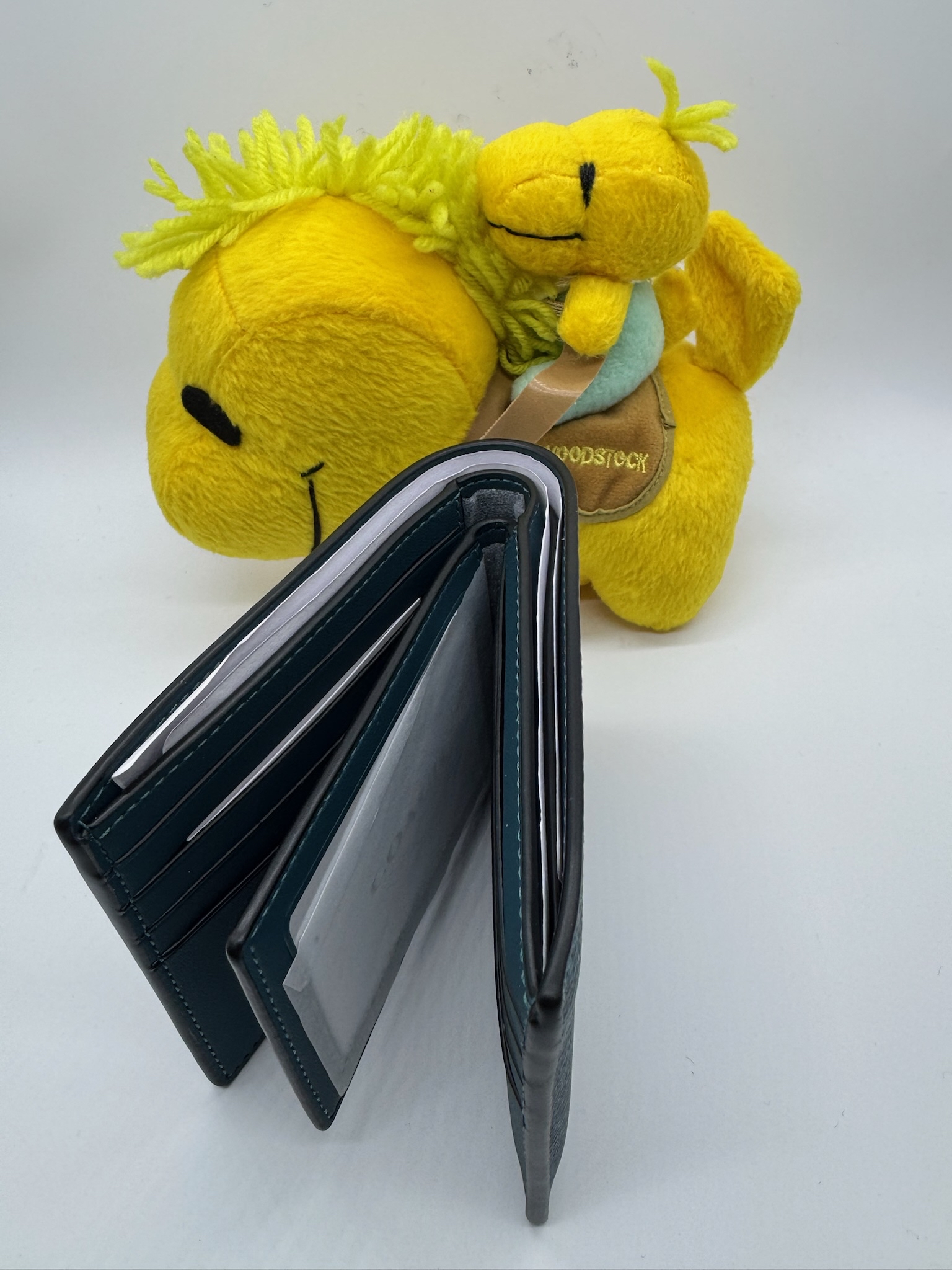 😎😎就係有點獨特嘅藍色Signature C pattern 可拆卡套 Coach 短銀包現貨🇨🇦✈️🇺🇸