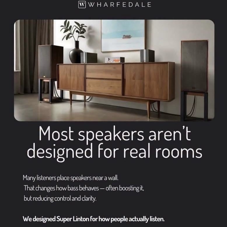 Wharfedale Super Linton Bookshelf Speaker (Pair)