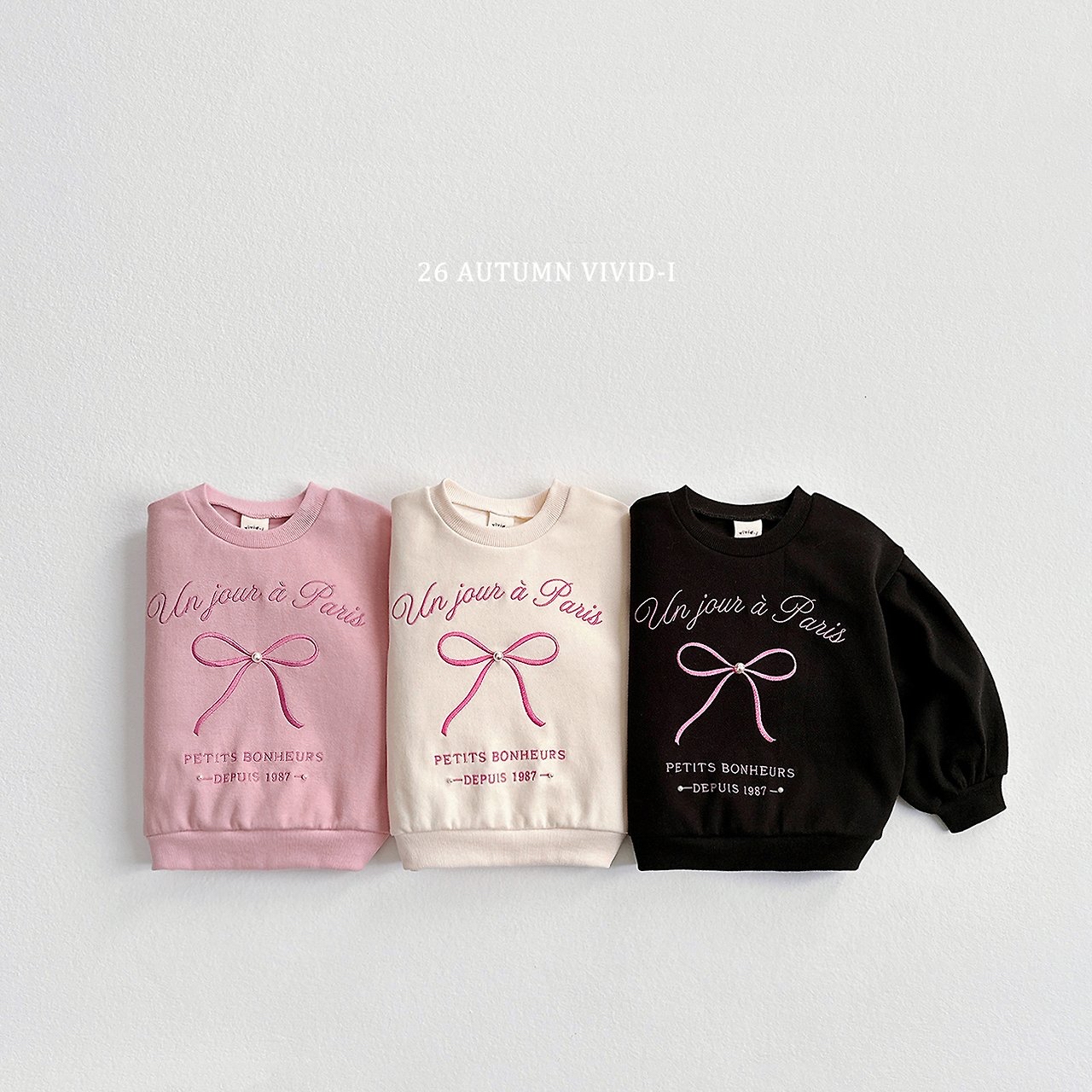 Vivid | Ribbon Jinju Puff Man to Man