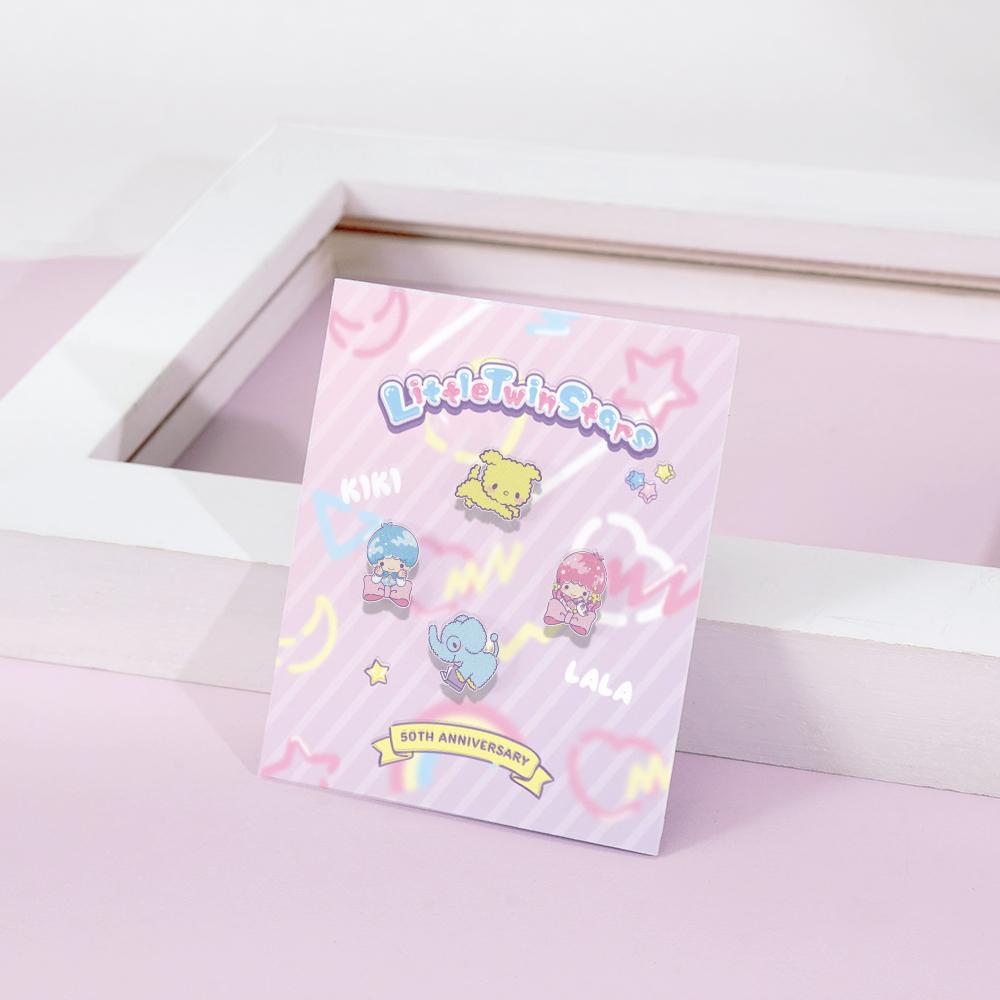 📦訂購 台灣限定 STORY 故事銀飾 X 三麗鷗 Sanrio Little Twin Stars 50th星舞系列 雙星仙子造型耳環