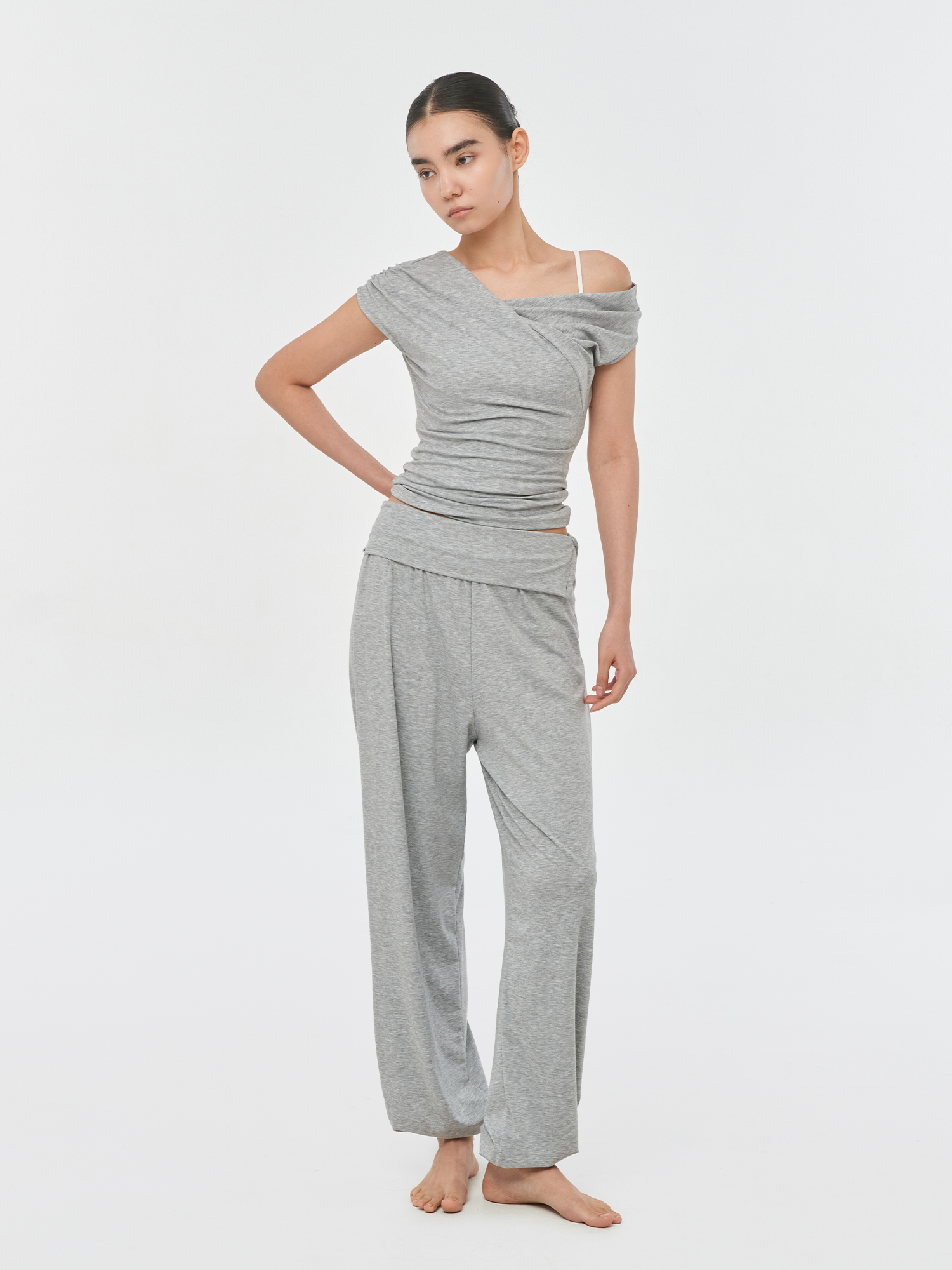 【慢跑褲之選】預購_Satba Button Yoga Jogger Pants by Conch