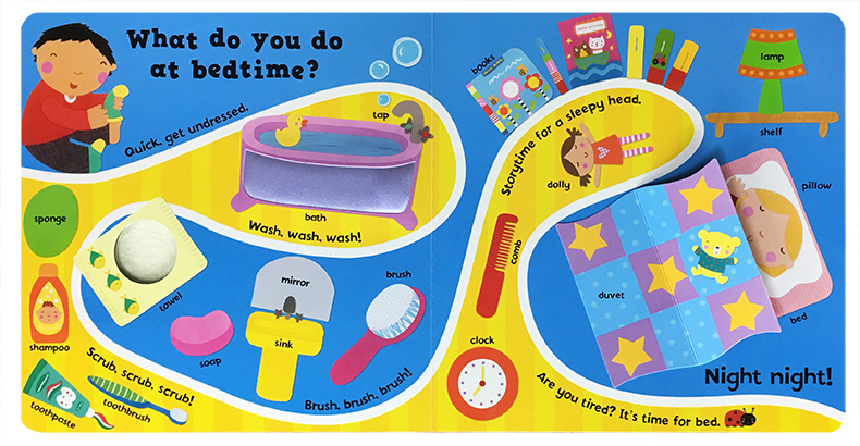 Ladybird Toddler Touch 系列 First Words