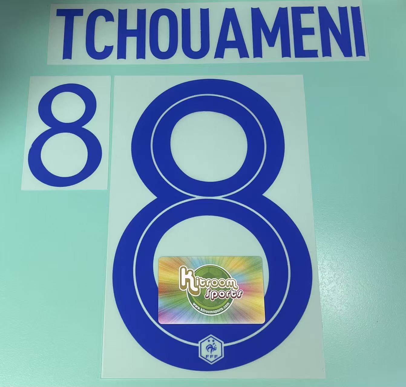 2022 France Away Nameset #8 Tchouaméni