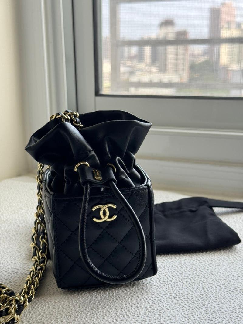 【現貨】CHANEL VVIC Gifts 菱格紋迷你贈品袋