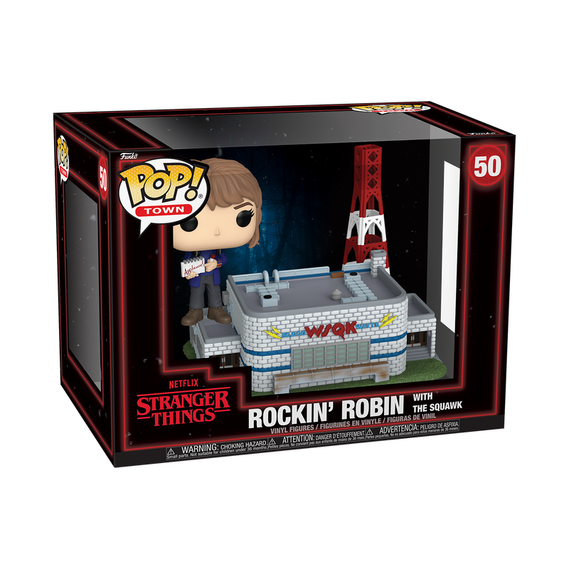 📦訂購 美國代購 Funko POP! STRANGER THINGS Town Rockin' Robin with The Squawk Figure 怪奇物語 模型