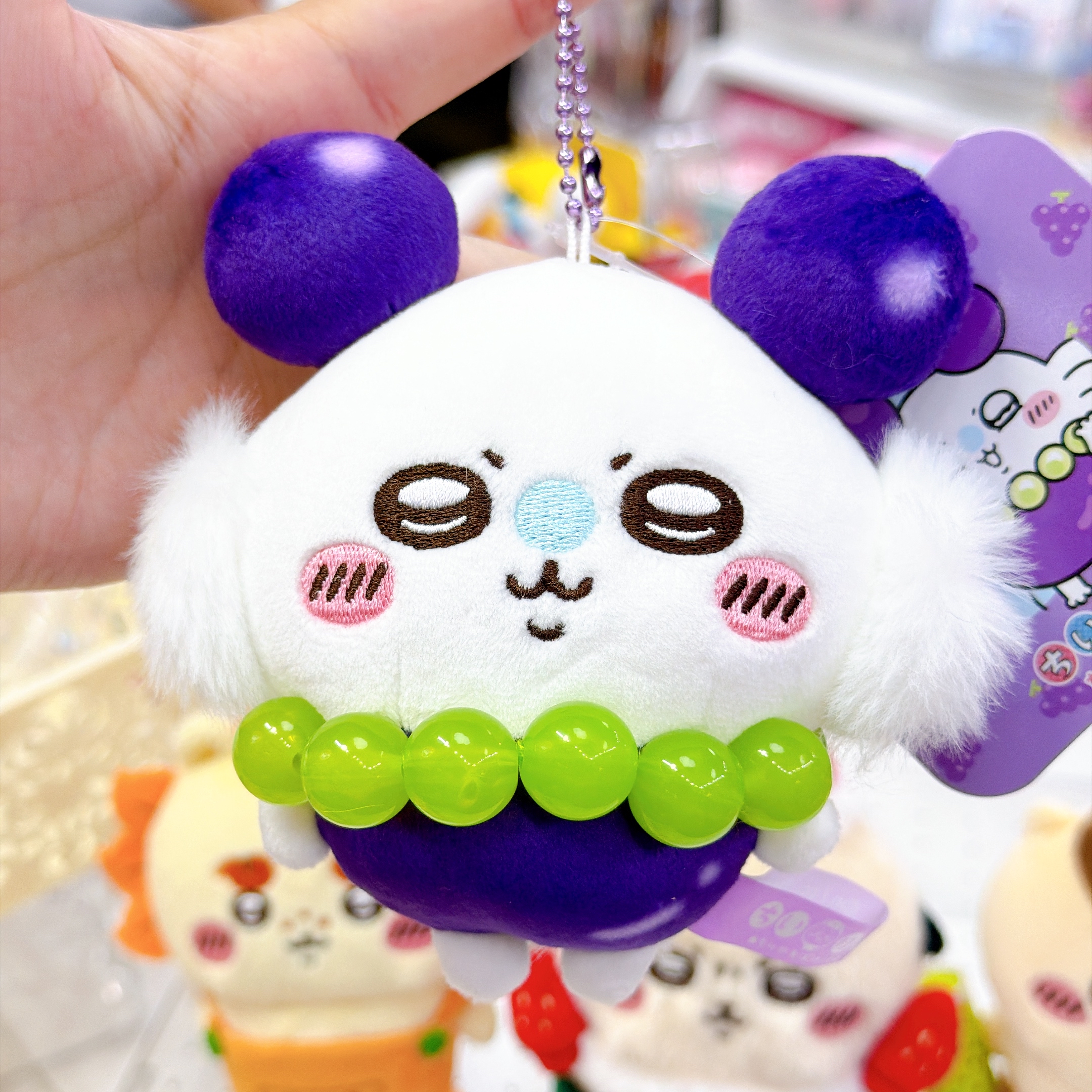 日本直送chiikawa 扮水果系列新款公仔掛飾