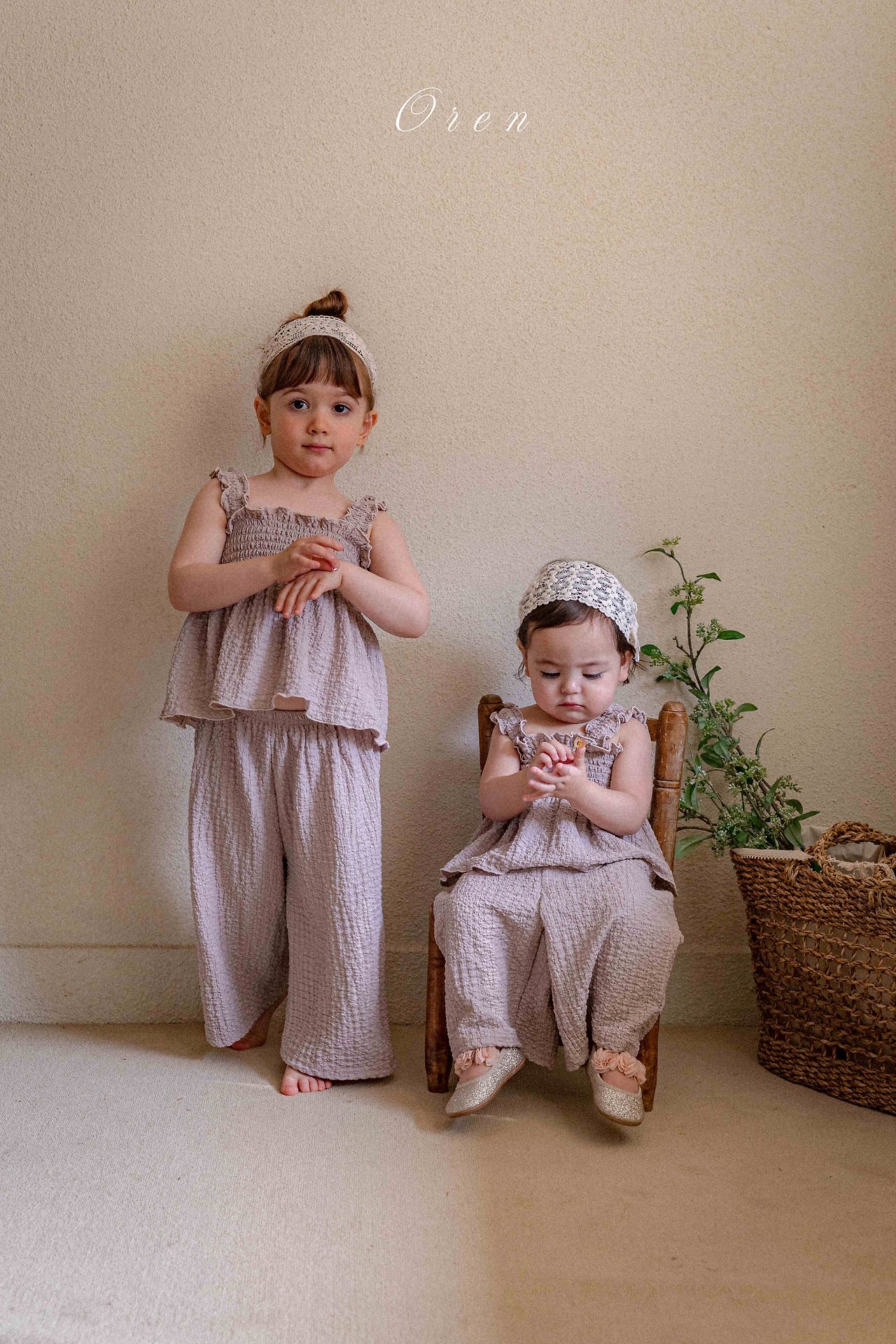 🇰🇷oren set（背心+外套+長褲）親子