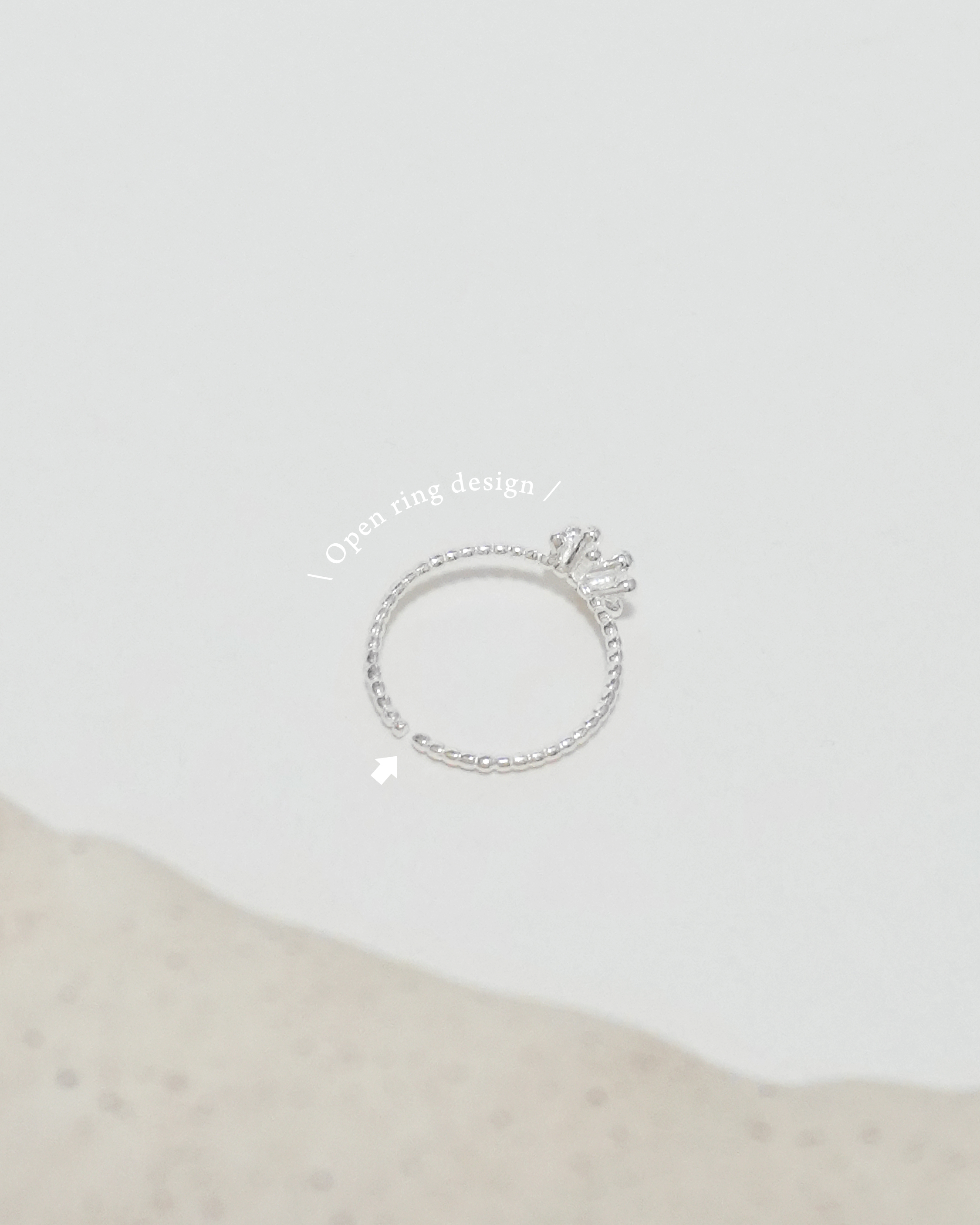Ethereal Mist Bloom Ring