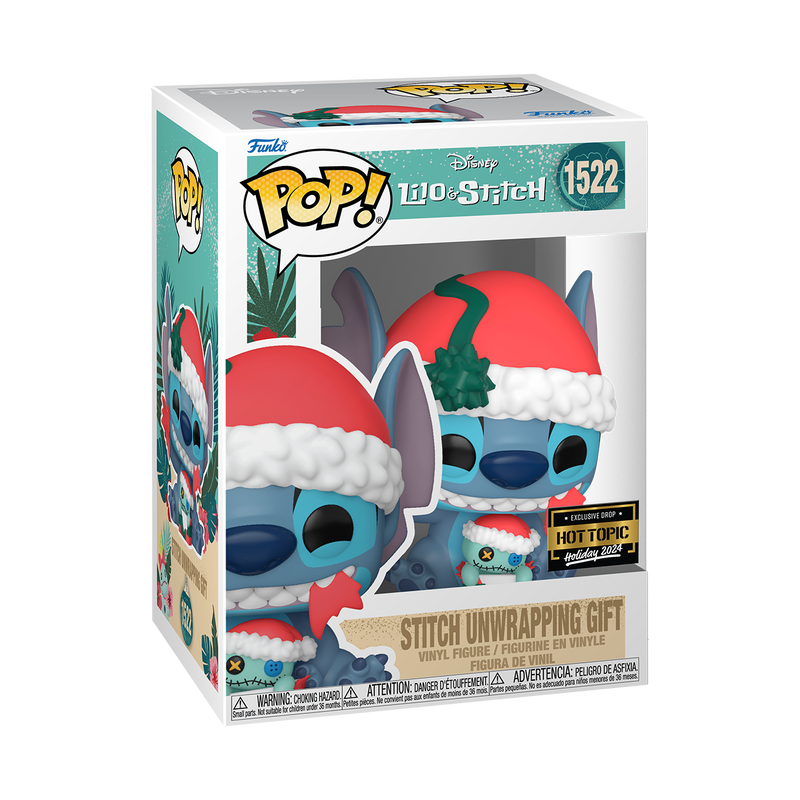📦訂購 美國代購 Funko POP! Disney Stitch Unwrapping Gift Figure 史迪仔 模型