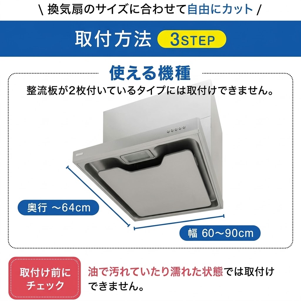🔥🔥【日本製《TOYO ALUMINUM》抽油煙機黏貼式過濾網】